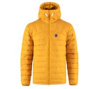 Fjällräven Polar Expedition Pack Down Hoodie Green-Mustard Yellow Chaqueta de hombre L