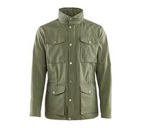 Fjällräven Räven Lite JKT Chaqueta con Capucha Doblada en el Cuello, Hombre, Verde (Green 620), XS