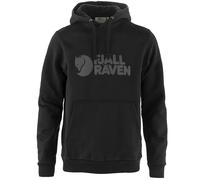 FJALLRAVEN Logo Hoodie M - Hombre - Negro - talla L- modelo 2027