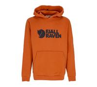 Fjällräven - Terracotta Brown Logo Hoodie - Sweatshirts & Hoodies - Hombre - Marrón - S -