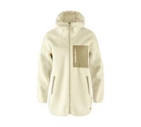 Fjällräven Top de forro polar largo para mujer Vardag Pile blanco S