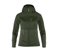 Fjällräven Top de forro polar para mujeres Abisko Trail verde M
