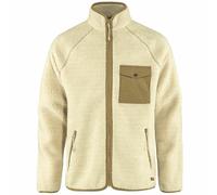 Fjällräven Vardag Pila Polar Chaqueta de Hombre Teddyfleece Blanco Beige