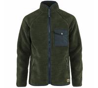 Fjällräven Vardag Pile Fleece Chaqueta De Hombre Teddyfleece Verde Oscuro