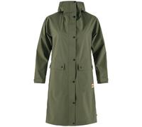 Fjällräven Vardag Rain Damen-Parka Chaqueta De Lluvia Shell Outdoor Verde