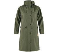 Fjällräven Vardag Rain Damen-Parka Chaqueta De Lluvia Shell Outdoor Verde