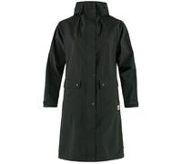 Fjällräven Vardag Rain Parka De Lluvia Para Mujer Impermeable Black