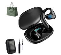 fjaldjfu Talkbuds Translator, 2025 Upgraded Talkbuds,Talk Buds Translator,AI Translatorr Earbuds Real Time, Support 144 Languages & Accents for Business, Travel, Learning (1-Black)