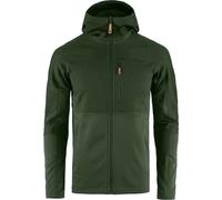 Fjallraven Abisko Trail Fleece M Chaqueta De Lana Ligera, Hombre, Deep Forest