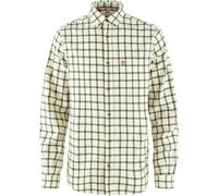 Fjall Raven - Camisas - Övik Flannel Shirt M Chalk White Laurel Green de Algodón - Talla L - Beige Beige L