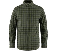 Fjall Raven - Camisas - Övik Flannel Shirt M Laurel Green Indigo Blue - Talla XL - Caqui Caqui XL