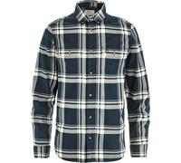 Fjall Raven - Camisas - Övik Lite Flannel Shirt M Dark Navy Chalk White - Talla L - Azul marino Azul marino L