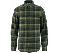 Fjall Raven - Camisas - Singi Heavy Flannel Shirt M Black Deep Forest de Algodón - Talla L - Negro Negro L