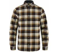Fjall Raven - Camisas - Singi Heavy Flannel Shirt M Chalk White Dark Navy de Algodón - Talla M - Blanco Blanco M