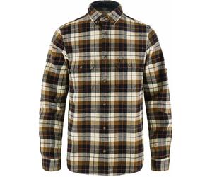 Fjall Raven - Camisas - Singi Heavy Flannel Shirt M Chalk White-Dark Navy - Talla L - Blanco Blanco L