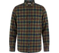 Fjall Raven - Camisas - Skog Relaxed Shirt M Laurel Green Dark Navy de Algodón - Talla M - Verde Verde M