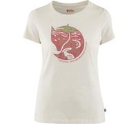Fjall Raven - Camisetas mujer - Arctic Fox Print T-shirt W Chalk White para Mujer - Talla S - Blanco Blanco S