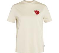 Fjall Raven - Camisetas mujer - Fox Boxy Logo Tee W Chalk White para Mujer - Talla L - Blanco Blanco L