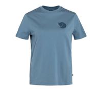 Fjall Raven - Camisetas mujer - Fox Boxy Logo Tee W Dawn Blue para Mujer - Talla L - Azul Azul L