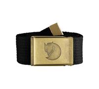 Fjall Raven - Canvas Brass Belt 4 cm. Black - Negro Negro one size