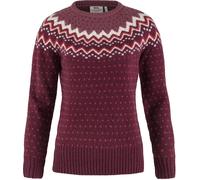 Fjall Raven - Jerséis Mujer - Övik Knit Sweater W Dark Garnet para Mujer de Lana - Talla XS - Rojo Rojo XS