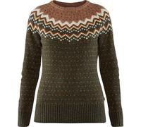 Fjall Raven - Jerséis Mujer - Övik Knit Sweater W Deep Forest para Mujer de Lana - Talla M - Verde Verde M