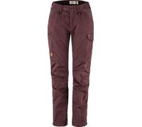 Fjall Raven - Kaipak Trousers Curved W Port para Mujer - Talla XS - Burdeos Burdeos XS