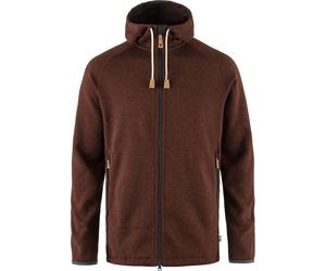 Fjall Raven - Marcas - Övik Fleece Hoodie M Autumn Leaf - Talla S - Marrón Marrón S