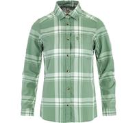 Fjall Raven - Marcas - Övik Lite Flannel Shirt W Misty Green Eggshell para Mujer - Talla S - Verde Verde S