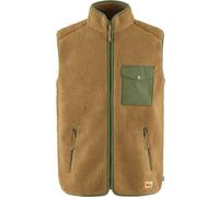 Fjall Raven - Marcas - Vardag Pile Fleece Vest M Buckwheat Brown Laurel Green - Talla M - Marrón Marrón M