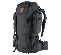 Fjall Raven - Mochilas de trekking - Kajka 55 M/L Coal Black de Nylon - Negro Negro one size