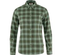 Fjall Raven - Övik Flannel Shirt W Deep Forest Patina Green para Mujer de Algodón - Talla XS - Verde Verde XS