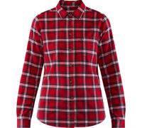 Fjall Raven - Övik Flannel Shirt W Deep Red para Mujer de Algodón - Talla XS - Rojo Rojo XS