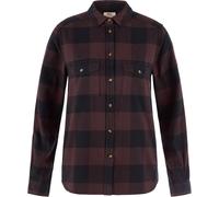 Fjall Raven - Övik Heavy Flannel Shirt W Black Oak Black para Mujer de Algodón - Talla S - Marrón Marrón S