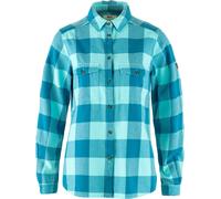 Fjall Raven - Övik Heavy Flannel Shirt W Dawn Blue Breeze Blue para Mujer de Algodón - Talla M - Azul Azul M