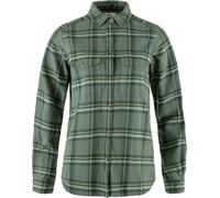 Fjall Raven - Övik Heavy Flannel Shirt W Patina Green Deep Patina para Mujer de Algodón - Talla XS - Verde Verde XS