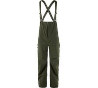 Fjall Raven - Pantalones de esquí - Bergtagen GTX Touring Bibs M Deep Forest - Talla M - Caqui Caqui M