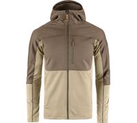 Fjall Raven - Ropa de senderismo - Abisko Trail Fleece M Fossil Suede Brown - Talla S - Beige Beige S