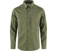 Fjall Raven - Ropa de senderismo - Abisko Trail Shirt LS M Green - Talla S - Caqui Caqui S