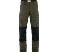 Fjall Raven - Ropa de senderismo - Barents Pro Trousers M Dark Olive Black - Talla S/M - Caqui Caqui S/M