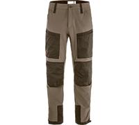 Fjall Raven - Ropa de senderismo - Keb Agile Trousers M Suede Brown Dark Olive de Softshell - Talla 52 EU - Marrón Marrón 52 EU