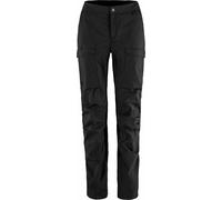 Fjall Raven - Ropa de senderismo mujer - Abisko Hybrid Trail Trousers W Black para Mujer - Talla 42 EU - Negro Negro 42 EU