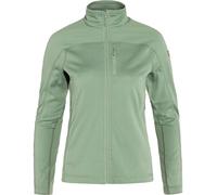Fjall Raven - Ropa de senderismo mujer - Abisko Lite Fleece Jacket W Misty Green - Talla M - Verde Verde M