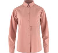 Fjall Raven - Ropa de senderismo mujer - Abisko Trekking Shirt W Dusty Rose - Talla L - Rosa Rosa L