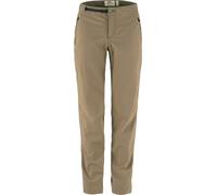Fjall Raven - Ropa de senderismo mujer - High Coast Trail Trousers W Suede Brown para Mujer de Softshell - Talla 38 EU - Marrón Marrón 38 EU