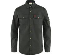Fjallraven Singi Trekking Shirt LS M Long Sleeved T-Shirt, Hombre, Dark Grey, M