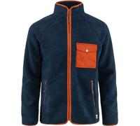 Fjall Raven - Ropa de senderismo - Vardag Pile Fleece M Navy Autumn Leaf - Talla L - Azul Azul L