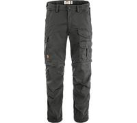 Fjall Raven - Ropa de senderismo - Vidda Pro Lite Zip Off Trousers M Dark Grey de Softshell - Talla 54 EU - Gris Gris 54 EU
