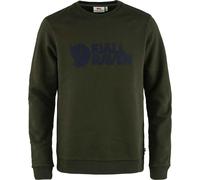 Fjall Raven - Sudaderas - Fjällräven Logo Sweater M Deep Forest de Algodón - Talla L - Verde Verde L