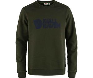 Fjall Raven - Sudaderas - Fjällräven Logo Sweater M Deep Forest de Algodón - Talla L - Verde Verde L